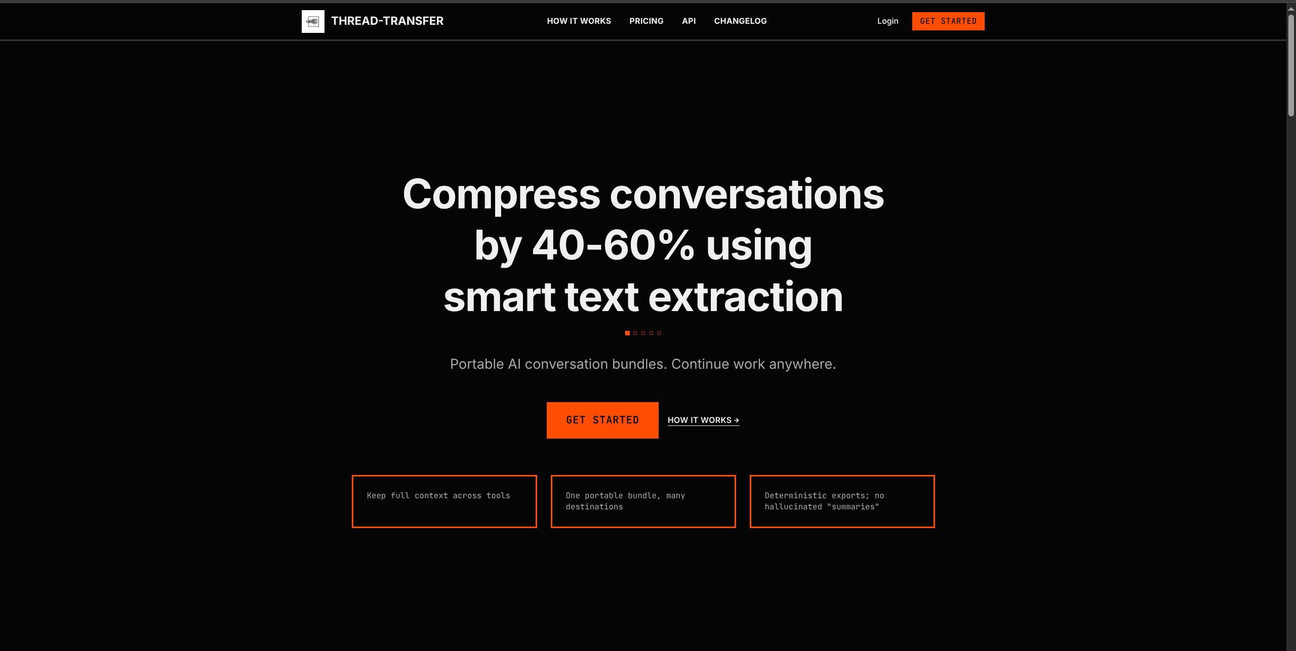 Thread Transfer — Custom Build